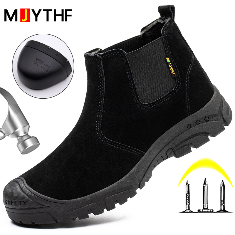 Chelsea Boots Suede - 2026 New Men Boots Safety Shoes