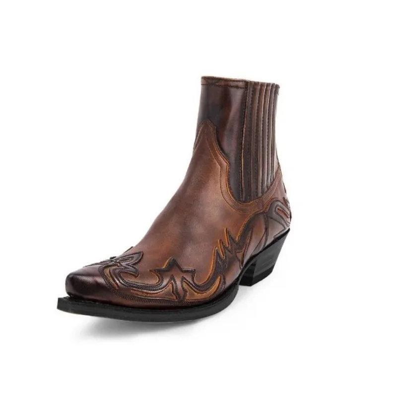 New Men's Boot Handmade Wedge  - Chelsea Boots Suede review and price