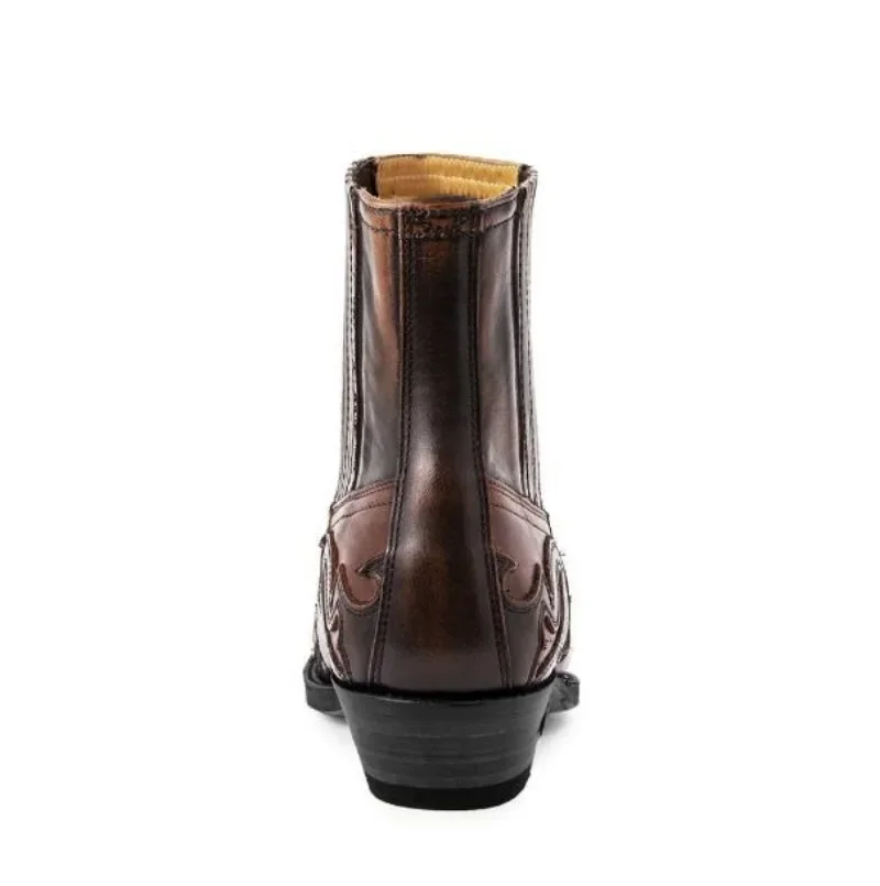 New Men's Boot Handmade Wedge  - Chelsea Boots Suede review and price