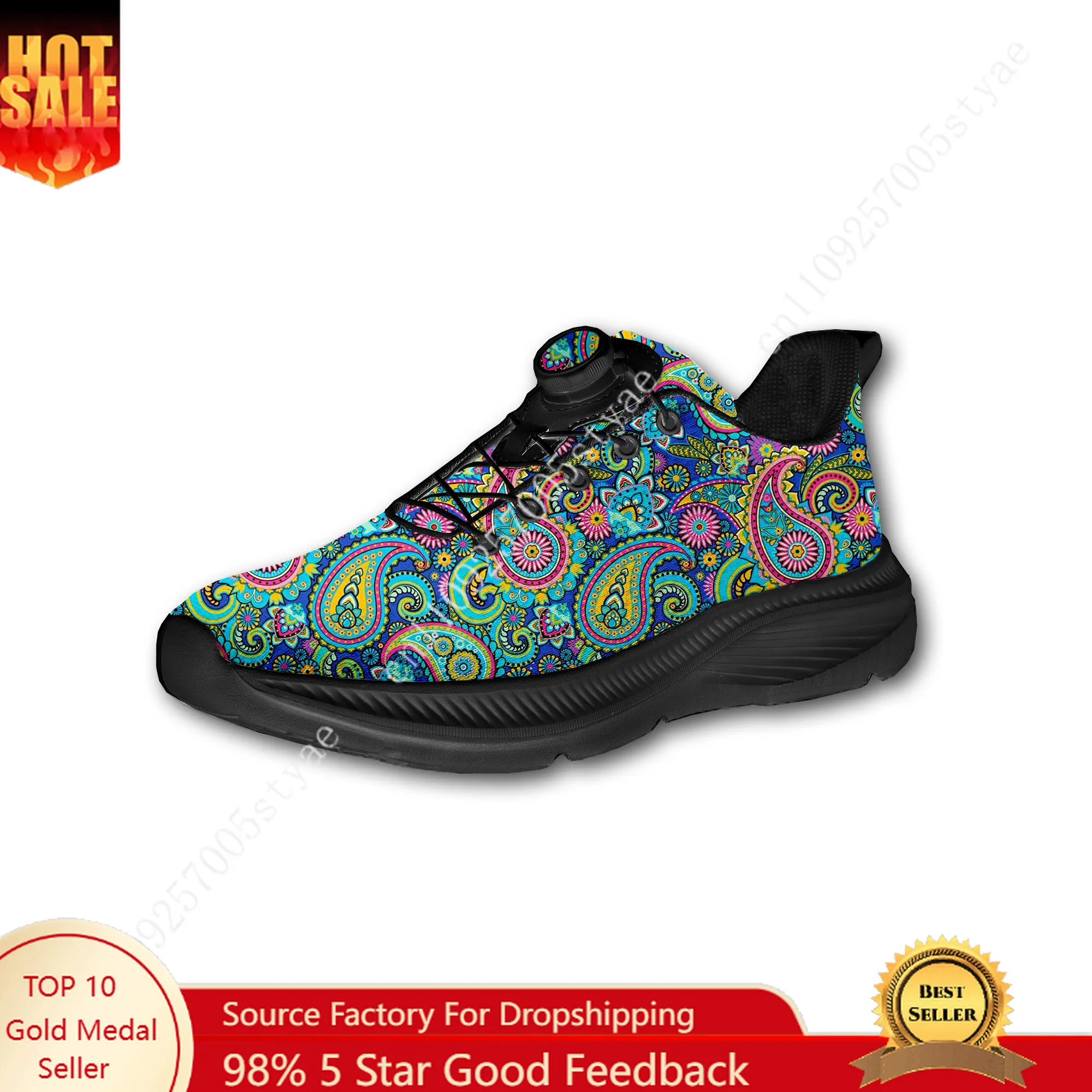 Bohemian Mandala Floral Print  - Men Shoes Designer review and price