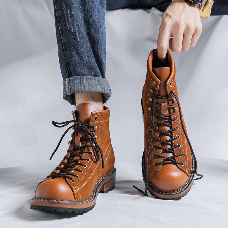 Hiking Shoes Men's Walking Boo - Chelsea Boots Suede review and price