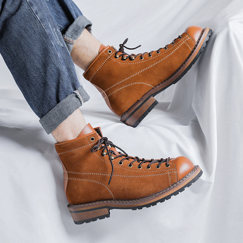 Hiking Shoes Men's Walking Boo - Chelsea Boots Suede review and price