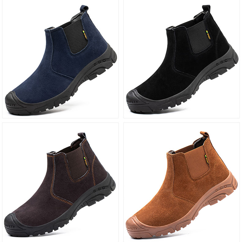 2026 New Men Boots Safety Shoe - Chelsea Boots Suede review and price