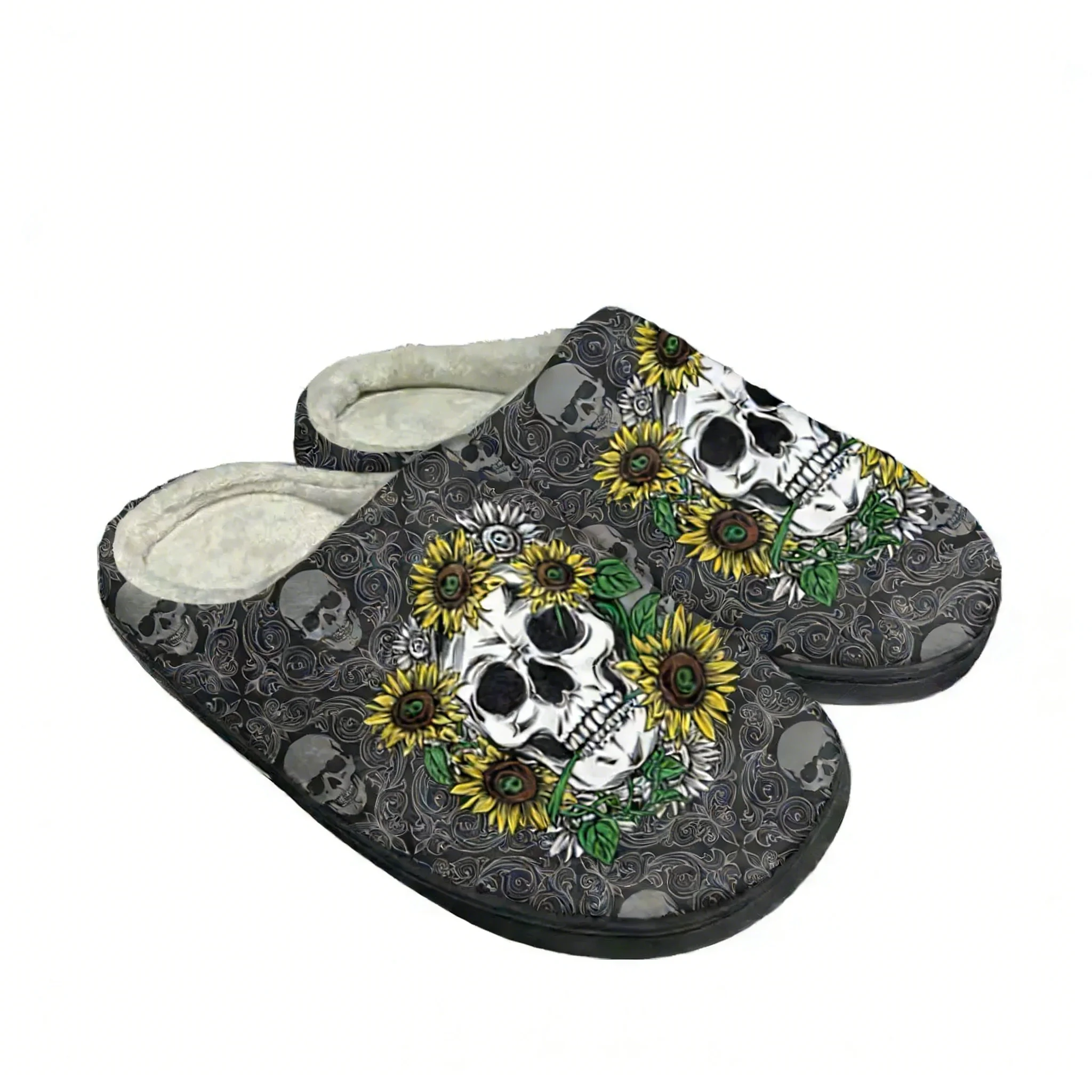 Sunflower Skull Home Cotton Sl - Men Shoes Designer review and price