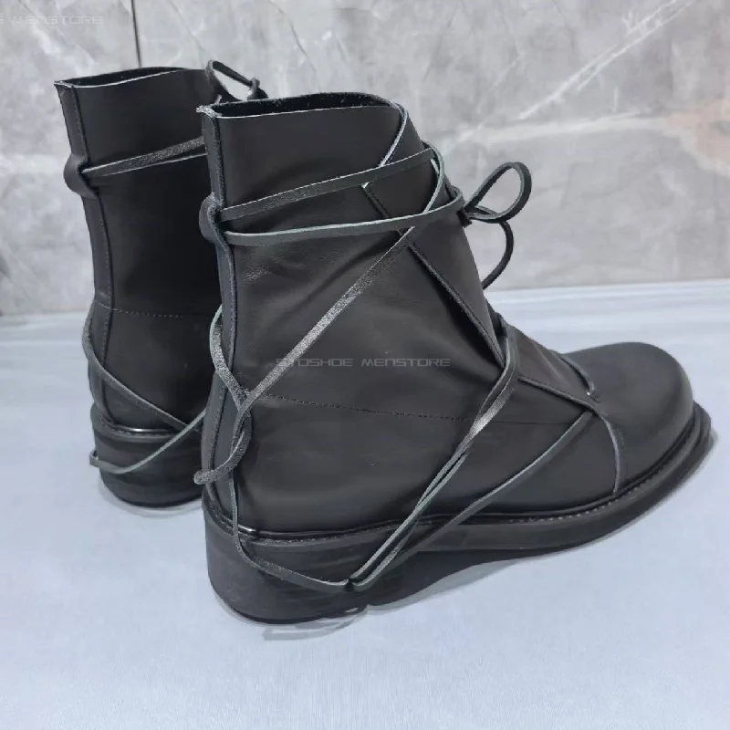 Black Genuine Leather Square T - Chelsea Boots Suede review and price