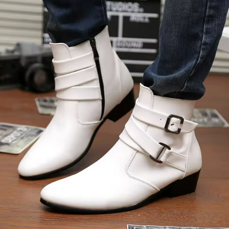 Luxury Men Boots Leather Chels - Chelsea Boots Suede review and price