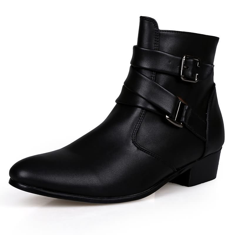 Luxury Men Boots Leather Chels - Chelsea Boots Suede review and price