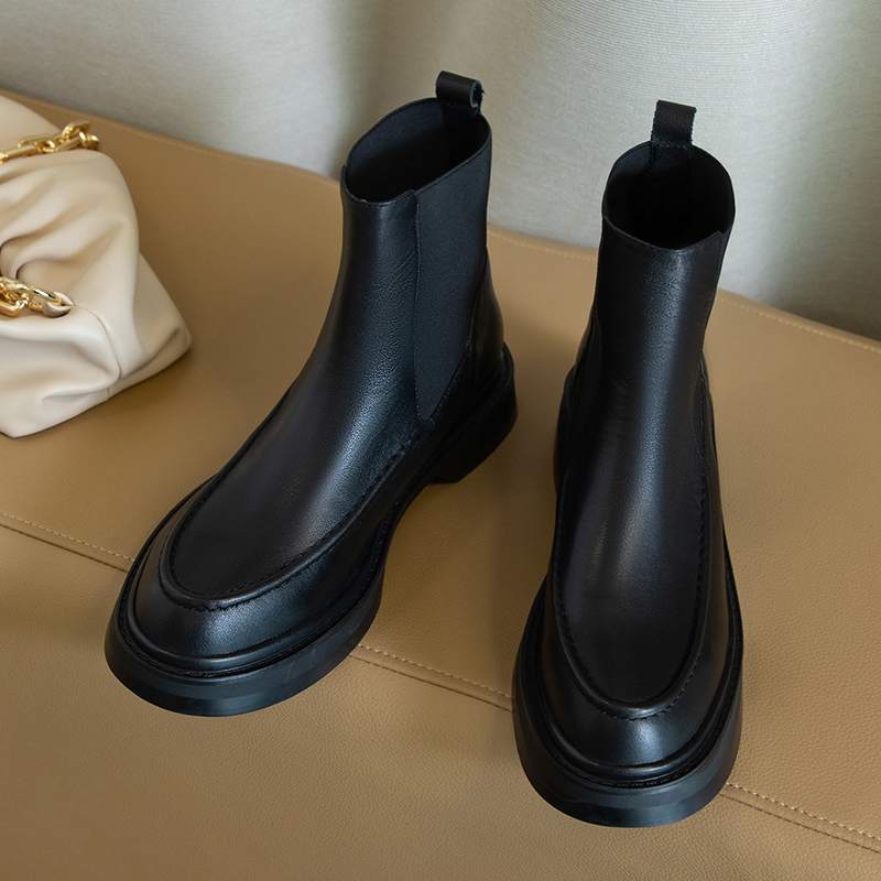 Hot Genuine Leather Women's Bo - Chelsea Boots Suede review and price