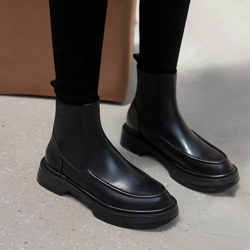 Hot Genuine Leather Women's Bo - Chelsea Boots Suede review and price