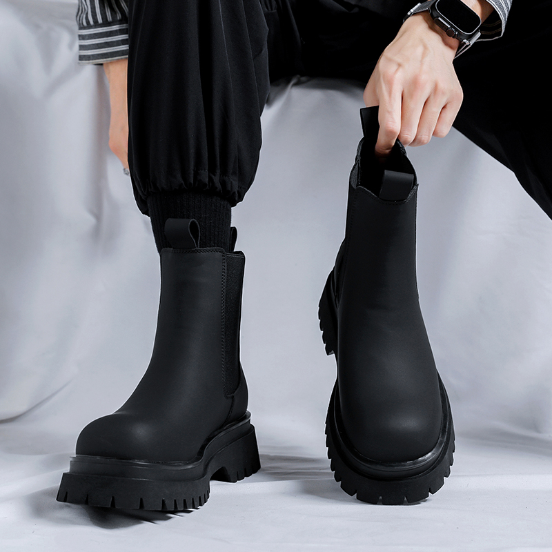 2026 Platform Black High Top B - Chelsea Boots Suede review and price