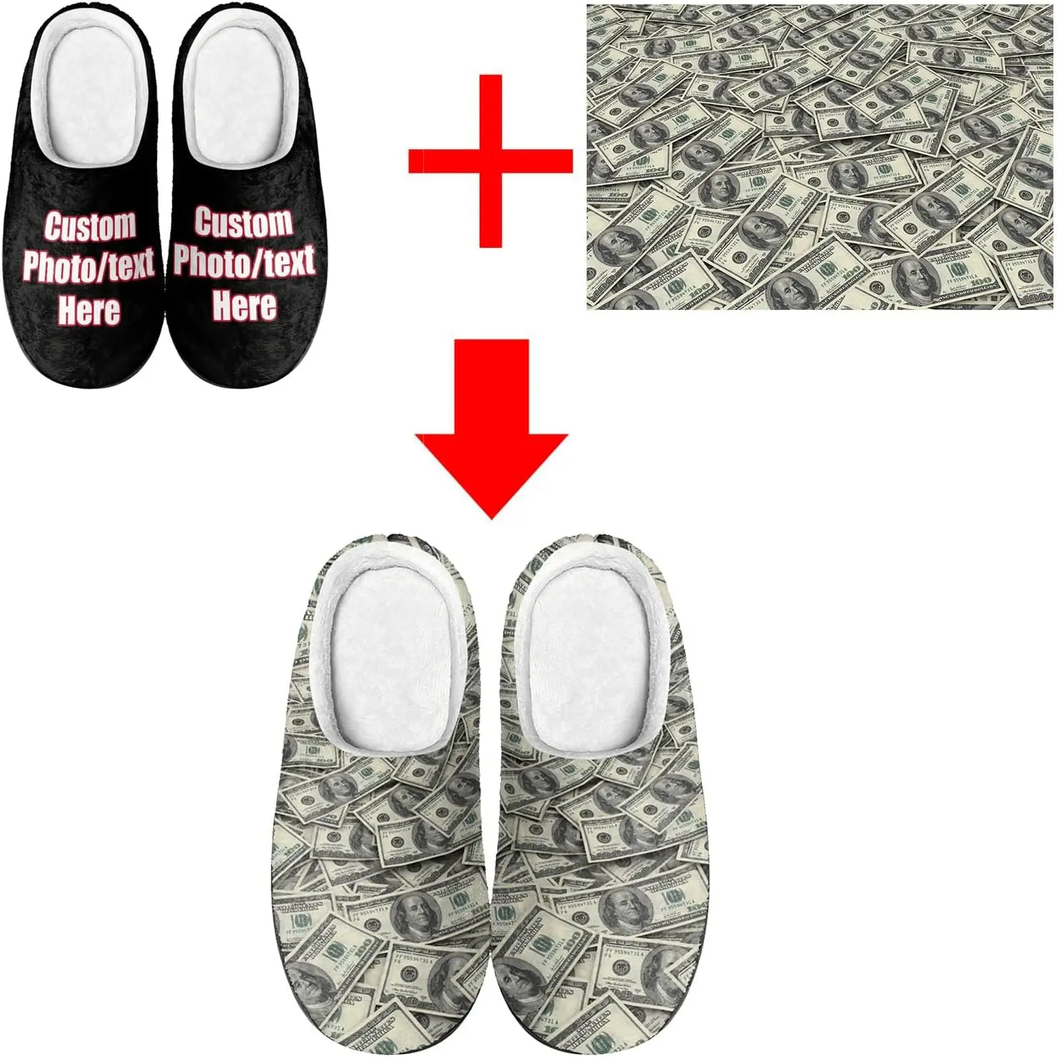 Custom Plush Slippers Men Wome - Men Shoes Designer review and price